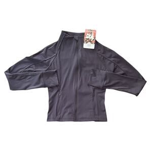 NWT G Gradual Full Zip Cadet Gray Athletic Jacket XS